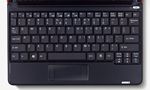 モバイルミニノートパソコンレンタル Atom搭載モデル Acer aspire One キーボード