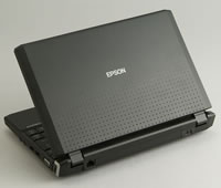 ネットブックPC エプソン endeavor na01mini背面